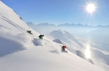 Skivergnügen im Sonnenschein
