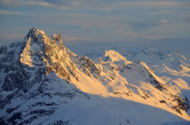 Arlberg Sonnenaufgang